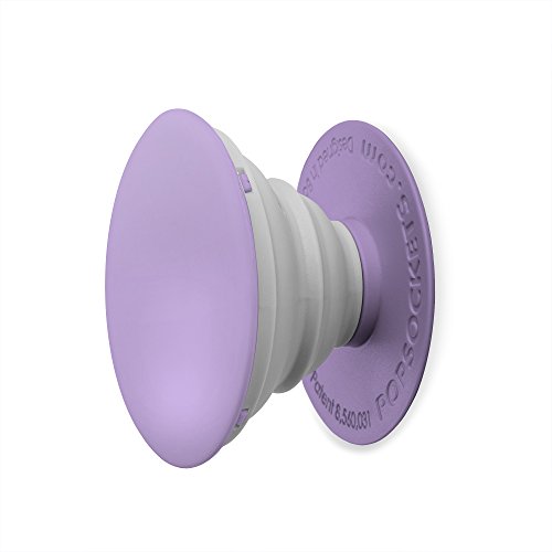 PopSockets Expanding Stand & Grip for Smartphones & Tablets - Purple & Grey
