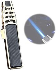 Solar Beam Torch Turbine Torcher Lighter - Torch Lighter Jet Flame, Butane Gas for Torch Lighter, for Candle Camping BBQ Kitchen, Butane Not Included, Windproof, Adjustable Flame