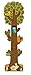 Petit Collage Folding Growth Chart, Tree Friends