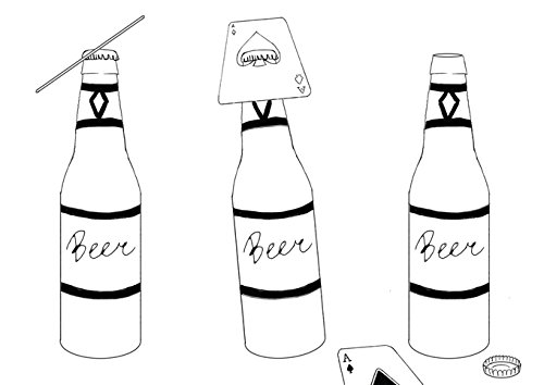 The US made Titanium Bottle opener - Poker - Ace of Spades - American Made Military"KILL CARD" - Thumbnail 2