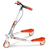 Trikke T5 carving scooter (White/Orange)