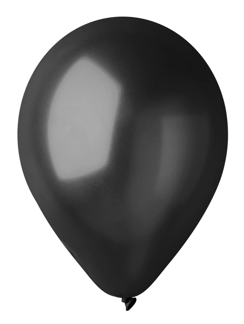 Pack 100 balloons pearly in natural latex Premium Quality G120 (Ø 33cm / 13"), black pearl