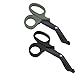 Medical Shears,EFORCAR Trauma Bandage Scissors,EMT Paramedics Nurses First aid Sharp Stainless Steel Saw Tooth Black Green Scissors,(2 Pack)
