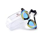 Swim Goggles,Use Anti-fog & Uv Proof Lens - Watertight - Easily Adjustable Straps With Quick Release Technology For Tangle Free Hair - Wide Angle Vision - Free Premium Protective Case & Free Ear Plugs