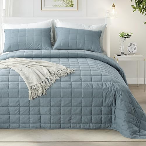 KASENTEX Twin Quilt Set 68"x86
