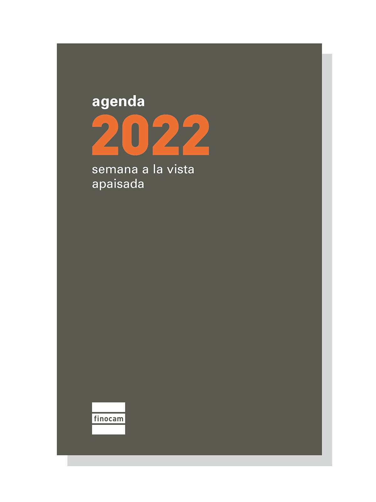 Finocam - Annual 2022 Week Landscape View, from January 2022 to December 2022 (12 months) PL3 – 82 x 127 mm Spanish Flat