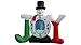 BZB Goods 4 Foot Tall Inflatable Joy Snowman Yard Indoor Outdoor Decoration