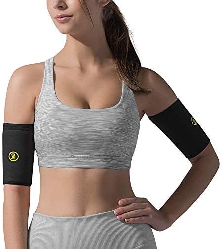 HOT SHAPERS Arm Sleeves – Two Compression Sleeves for a Women's Workout to Lose Fat – Accessories for Weight Loss Gym Exercises – Bicep Trimmers and Slimmers Equipment