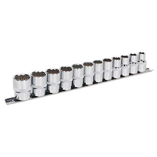 AK2684 Sealey Socket Set 12pc 1/2"Sq Drive 12pt WallDrive Metric [Socket Sets]