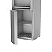 Honeywell HWB1033S2 Top Loading Dispenser-3 Temperature Settings-Hot, Cold & Room Water Cooler with Cabinet, Holds 3 or 5 Gallon Bottles, Innovative Slim Design, 41-Inch, Silver