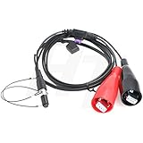 12V Power Cable GPS RTK R7 R8 R10 GNSS Receiver 5700 5800 SPS 7 Pin to Clips for Trimble