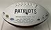 New England Patriots Embroidered Logo Signature Series Full Size Football - with SB 53 LIII logo and final score