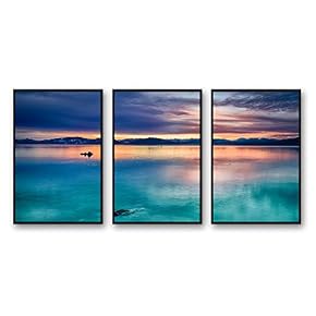 3 Piece Framed Canvas Wall Art for...