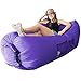 EasyGo Products Woohoo 3.0 Giant Outdoor Inflatable Lounger with Carry Bag, Purple