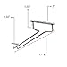 Wallniture Brix Under Cabinet Stemware Rack, 17