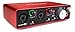 Focusrite Scarlett 2i2 (2nd Gen) USB Audio Interface with Pro Tools  First, Red, 2i2 - 2 Mic Pres