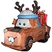 Gemmy Airblown 5 ft. Lighted Mater with Reindeer Hat and Present