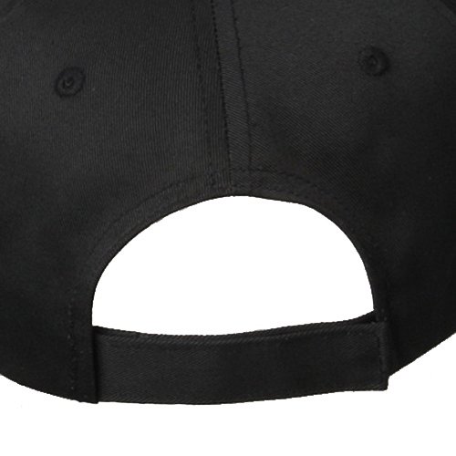 New High Profile Twill Cap-Black