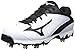 Mizuno Women's 9 Spike Swift 4 White-Black-w, 7.5 M US