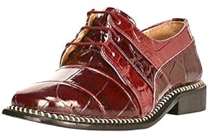 LIBERTYZENO Boys Animal Print Genuine Leather Kids Oxford Dress Shoes (Toddler/Little Kid/Big Kid)