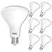 Sunco 6 Pack BR30 Light Bulb LED Indoor Flood Lights 850 Lumens, 2700K Soft White, E26 Base 25,000 Lifetime Hours, Interior Dimmable Recessed Can Light Bulb, 11W Equivalent 65W.