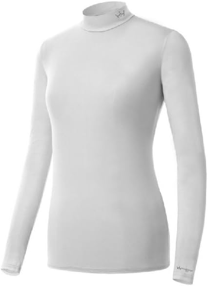 Webot- Women's Base Layer Long Sleeve Turtleneck Golf Clothing Shirts,See Through-Ultra Light Thin and UV Protection