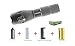 LED Tactical Flashlight 3500 mAh 18650 Rechargeable Battery and Charger 1200 Lumens iZEEKER Portable Ultra Bright XML T6 Outdoor Water Resistant Torch with Adjustable Focus and 5 Light Modes