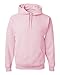 Jerzees Adult 8 oz. NuBlend® Fleece Pullover Hood M CLASSIC PINK