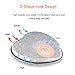 Baby Head Shaping Pillow for Flat Head Prevention, Head Support, Heart Shaped, Made of Ventilated Organic Cotton and Memory Foam, Ergonomic Design
