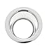 Essential Values Kitchen Extended Sink Flange, Deep Polished Stainless Steel Flange for Insinkerator Garbage Disposals and Other Disposers That Use A 3 Bolt Mount and A Thicker Sink