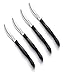 CUTCO #1865 Set of 4 Classic Brown Model 1759 Table Knives in Gift Box
