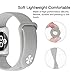 UPOLS Compatible with Apple Watch Band 38mm 42mm 40mm 44mm Sport Band, Silicone Sport