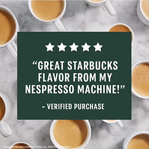 Starbucks Capsules for Nespresso Vertuo Machines — Dark Roast Caffè Verona — 4 boxes (32 coffee