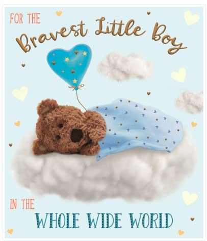 ICG Bravest Little Boy in The Whole Wide World Get Well Soon Card