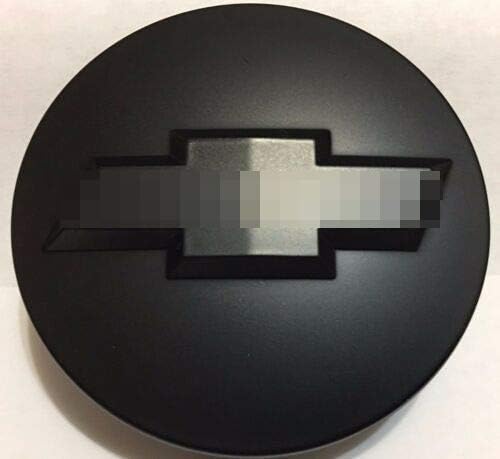 YOJOHUA 3.25 Inch Wheel Center Hub Caps for 2002-2012 Chevy Suburban Silverado Tahoe Avalanche,Center Cap Emblem for 18 20 22 Inch Chevrolet Wheels 88963143 4PCS (Matte Black)