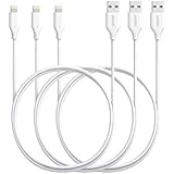iPhone Charger, [3 Pack] Anker Powerline Lightning Cable (3ft) Apple MFi Certified - Lightning Cables for iPhone 11/11 Pro / 11 Pro Max/XS/XS Max/XR/X / 8, iPad Mini, iPad Pro Air 2 and More
