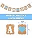 FIRST BIRTHDAY DECORATION SET FOR BOY- 1st Baby Boy Birthday Party, Blue Hat Crown, Circle Dots Paper Garland, Cake Topper -