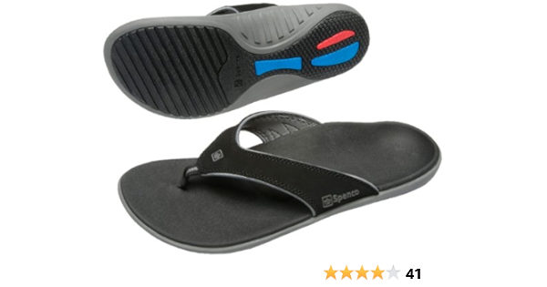 spenco yumi men's orthotic flip flops