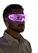 Neon Nightlife LED Light Up Glasses, Pink | Cyberpunk Goggles, Rezz Visor Robocop Futuristic Electronic Lights