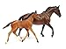 Breyer Traditional Series GG Valentine & Heartbreaker | 2 Horse Set | Model Horse Toy | 1:9 Scale | Model #1474