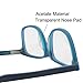 kirka Blue Light Blocking Glasses - Computer Eyewear for Deep Sleep - Digital Eye Strain Prevention (BLUE/BLUE/BLUE)