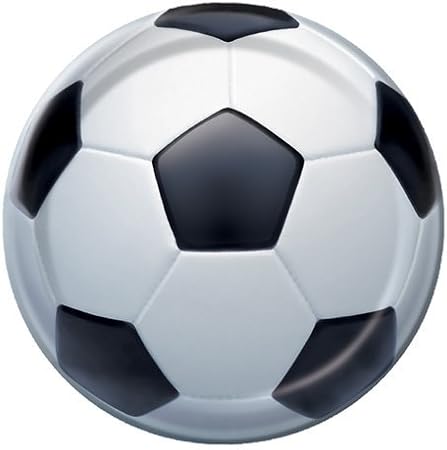 Platos Pelota de Fútbol x 8 para Fiestas: Amazon.es: Juguetes y juegos