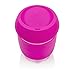 JOCO 12oz Glass Reusable Coffee Cup (Pink)