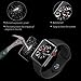 Apple Watch Series 4 40mm Screen Protector, TopACE 9H Hardness Full Coverage Bubble Free Tempered Glass 0.3mm Film for Apple Watch Series 4 40mm (Clear)