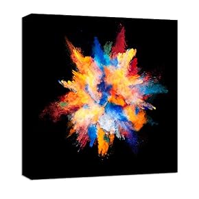 Colorful Powder Home Artwork for Living Room Bedroom
