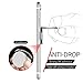 Humixx Phone Ring Holder, Stainless Steel Cell Phone Finger Stand, 360° Rotation Thin Universal Kickstand, Magnetic Car Mount for iPhone 11/11 Pro/11 Max/XR/XS Max, Samsung S10, Huawei P30 - Silver