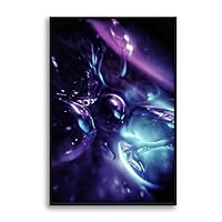 Framed Canvas Wall Art Clouds and Colors Canvas Prints Home Artwork Decoration for Living Room,Bedroom - 16x24 inches