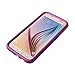 S6 case, Pasonomi® 3-piece 3 in 1 Combo Hybrid Defender High Impact Body Armor Hard Pc & Silicone Case Protective Cover for Samsung Galaxy S6 (Purple)