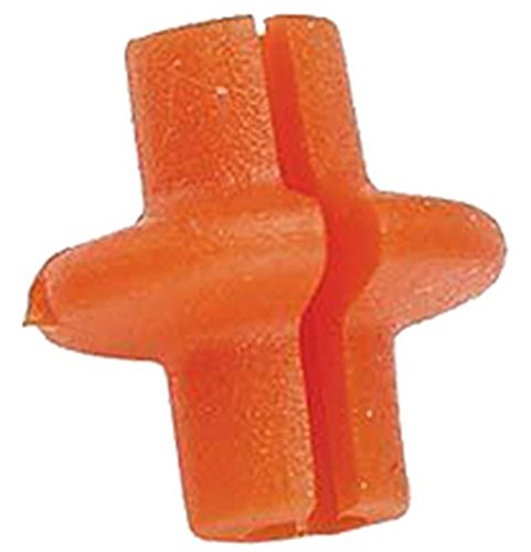 Pine Ridge Archery Slotted Kisser Button (Pack of 1), Orange