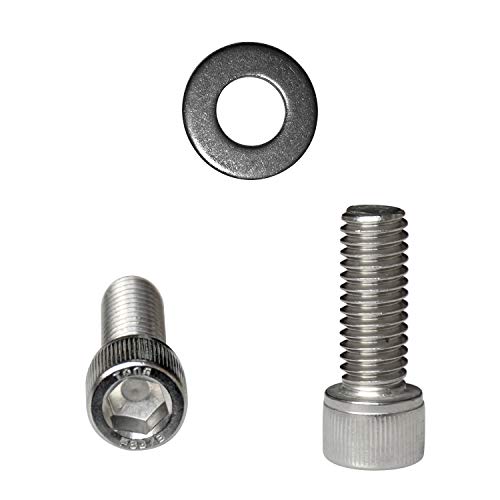 5 Pack of T Slot Nuts-Tie Down Anchors-3/8-16x1 Socket Head Cap Screws Kit for Toyota Tunda & Toyota Tacoma Pick-Up Truck Bed Deck Rails Trailer Warehouse Boat Bed Deck Rail Accessories & Tie Downs